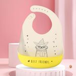 Spray per bambini spray impermeabile in silicone bavaga asciugamano di saliva ultra-sottile, schema: vetri di coniglio 2