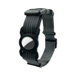 Pugga GG1002 Polyester Dog Disposition Protector Collar per Airtag, dimensioni: L (grigio intenso)