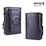 Porta della scheda multi-compartimento X-85 RFID per Airtag (nero)