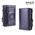 Porta della scheda multi-compartimento X-85 RFID per Airtag (fibra di carbonio)