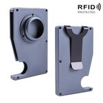 Porta della scheda antifurto portatile AK-1 RFID per airtag (grigio)