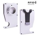 Porta della scheda antifurto portatile AK-1 RFID per airtag (argento)