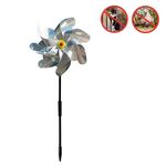 5PCS Balcone Giardino Terreno agricolo Riflettore cattura uccelli Mulino a vento laser anti-uccello, Stile: Sette