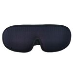 Maschera per gli occhi per il sonno con ombreggiatura traspirante 3D (Navy)