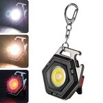 E-SMARTER W5131 Mini portachiavi torcia portatile a luce forte, specifica: appannamento