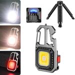 E-SMARTER W5138 Mini torcia portatile a luce intensa, specifica: appannamento + staffa