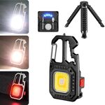 E-SMARTER W5138 Mini torcia portatile a luce intensa, specifica: nero + magnete + staffa