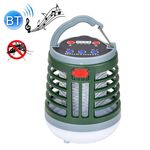 Audio Bluetooth Ricarica USB Illuminazione Trappola per zanzare (W881 verde)