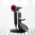 Supporto per asciugacapelli da terra Punch per Dyson 004 nero