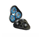 Testina di ricambio per rasoio per Philips Series 5000 S5078 S5079 (nero)