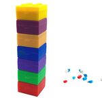 SD-J-406 28 griglie Portapillole in plastica staccabile con scomparto colorato portatile (come mostrato)