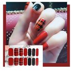 10 PCS Adesivo per nail art impermeabile con stampa a caldo 3D (Z/A086)