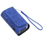 Custodia protettiva in pelle antiurto per sigaretta elettronica per IQO 3.0 (blu)