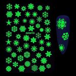 5 PCS TZ0290 Adesivi per unghie luminosi per feste di Halloween(02)