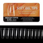 Piastra per unghie per manicure senza cuciture ultrasottile antigraffio, forma: 08 arco lungo