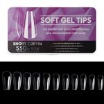 Piastra per unghie per manicure senza cuciture ultrasottile antigraffio, forma: 11 balletto corto