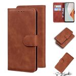 Per OnePlus Nord N100 Skin Feel Pure Color flip Pelle Custodia in pelle (Brown)