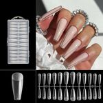 240 pezzi per unghie sottili smerigliati per manicure estesi senza incisione WH-107
