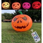 Decorazione gonfiabile del centro commerciale della casa stregata della barra di Halloween, dimensione: zucca d'ardore a 16 pollici