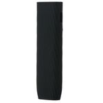 Custodia in silicone twill per sigaretta elettronica per IQO ILUMA ONE (nero)