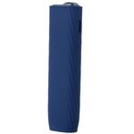Custodia in silicone twill per sigaretta elettronica per IQO ILUMA ONE (blu scuro)
