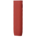 Custodia in silicone twill per sigaretta elettronica per IQO ILUMA ONE (rosa rossa)
