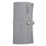 Portasigarette elettroniche a chiusura automatica ROYALCO per Juul, stile: tessuto (grigio)