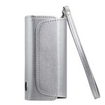 Custodia protettiva per sigaretta elettronica resistente alle cadute portatile per IQO ILUMA (argento)
