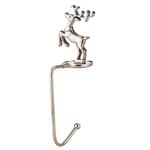 2 PCS D1013 Gancio decorativo natalizio Gancio di Natale del fumetto, spec: cervo d'argento