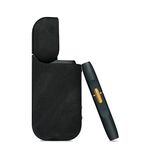 Custodia protettiva in denim per sigaretta elettronica per IQOS 2.4 Plus (nero)