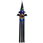 Luci a sospensione a LED di Halloween Luci decorative per festival di fantasmi, Stile: pipistrello (colorato)