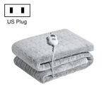 Coperta riscaldante elettrica in flanella da 100 W con interruttore timer termostato, stile: spina americana 3a marcia