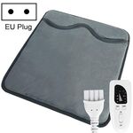 Scaldapiedi elettrico da 60 W per donna, uomo, coperta riscaldante, spina europea, 230 V (grigio scuro)