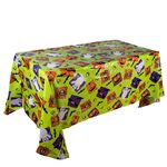 3PCS Natale Halloween Party Decorazione Evento Tovaglia (Zucca Verde)