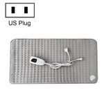 Coperta riscaldante elettrica per fisioterapia domestica, dimensioni: 60x30 cm, tipo di spina: spina americana (grigio argento)