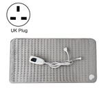 Coperta riscaldante elettrica per fisioterapia domestica, dimensioni: 60x30 cm, tipo di spina: spina britannica (grigio argento)