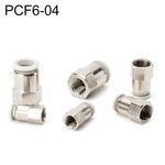 PCF6-04 LAIZE Filettatura Femmina Dritto Pneumatico Raccordo Rapido Raccordo