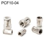 PCF10-04 LAIZE Filettatura Femmina Dritto Pneumatico Raccordo Rapido Raccordo