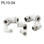 PL10-04 LAIZE PL Connettore rapido pneumatico a gomito