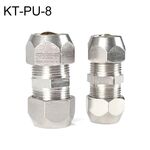 KT-PU-8 Connettore per tubo in rame con raccordo rapido pneumatico dritto in rame nichelato LAIZE