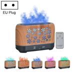 Umidificatore per lampada affumicata con incenso a fiamma di simulazione colorata per la casa, modello: telecomando (spina UE)