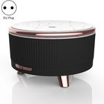 Diffusore di aromaterapia ad ultrasuoni Umidificatore Diffusore di oli essenziali Spina europea (nero avanzato)