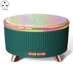 Diffusore di aromaterapia ad ultrasuoni Umidificatore Diffusore di oli essenziali Spina UK (verde scuro)