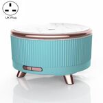 Diffusore di aromaterapia ad ultrasuoni Umidificatore Diffusore di oli essenziali Spina UK (smeraldo)
