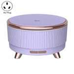 Diffusore di aromaterapia ad ultrasuoni Umidificatore Diffusore di oli essenziali Spina AU (Punto di fiori viola)