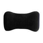 Cuscino per dormire del sedile della colonna vertebrale cervicale del poggiatesta del cotone di memoria dell'automobile (nero)