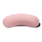 Cuscino per colonna vertebrale lombare in memory foam Cuscino lombare per dormire per donne incinte (mezzaluna rosa)