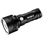 Torcia a LED in alluminio da campeggio impermeabile per esterni a luce forte, stile: L2 (senza batteria)