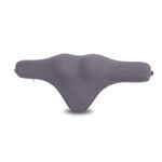 Cuscino lombare in memory foam a rimbalzo lento Cuscino per il collo Poggiatesta per auto (grigio)