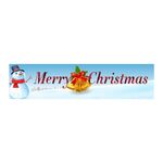 Forniture per decorazioni per feste per striscioni per patio di Natale 50 x 250 cm (stile 28)